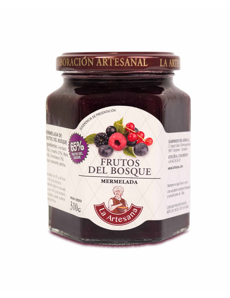 Mermelada de frutos del bosque