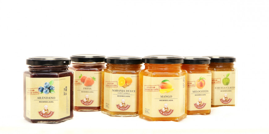 Mermeladas con azúcar integral de caña: ¡las recién llegadas!