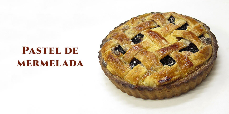 Pastel de mermelada